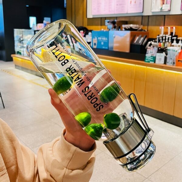 2L Transparent Portable Water Bottle for Outdoor Activities Ideal for Milk, Juice, Tea, and More - Image 4
