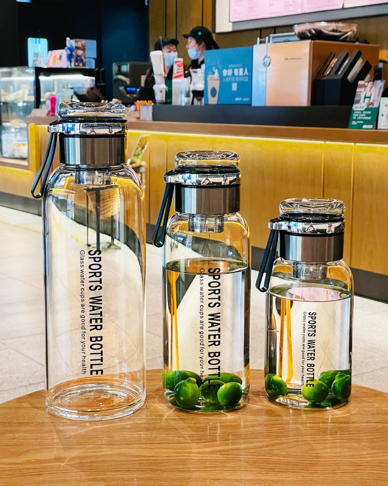2L Transparent Portable Water Bottle for Outdoor Activities Ideal for Milk, Juice, Tea, and More