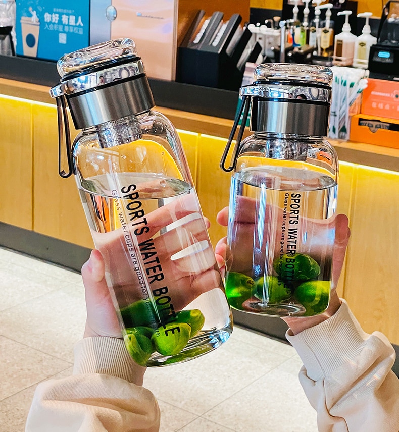 2L Transparent Portable Water Bottle for Outdoor Activities Ideal for Milk, Juice, Tea, and More