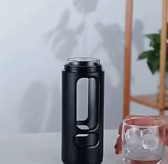 520ML Tea Infusing Bottle Double-Layer Insulation Water Cup with Tea-Water Separation and Portable Filtering