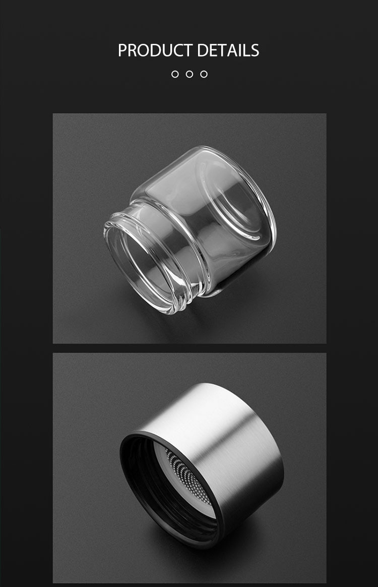 Tea Infusing Bottle Double Wall Thermal Glass Mug with Tea-Water Separation for Creative Insulation