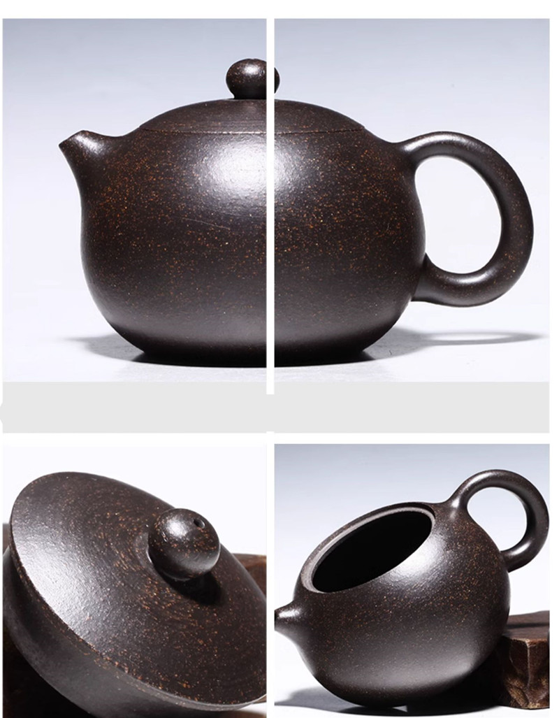 Tea Kit Authentic Chinese Zisha Tea Set with Famous Handmade Purple Clay Teapot Featuring a Ball Hole Filter - Ideal for Customized Gifts