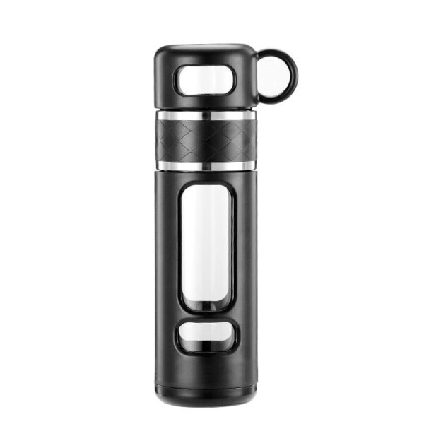 520ML Tea Infusing Bottle Double-Layer Insulation Water Cup with Tea-Water Separation and Portable Filtering - Image 5