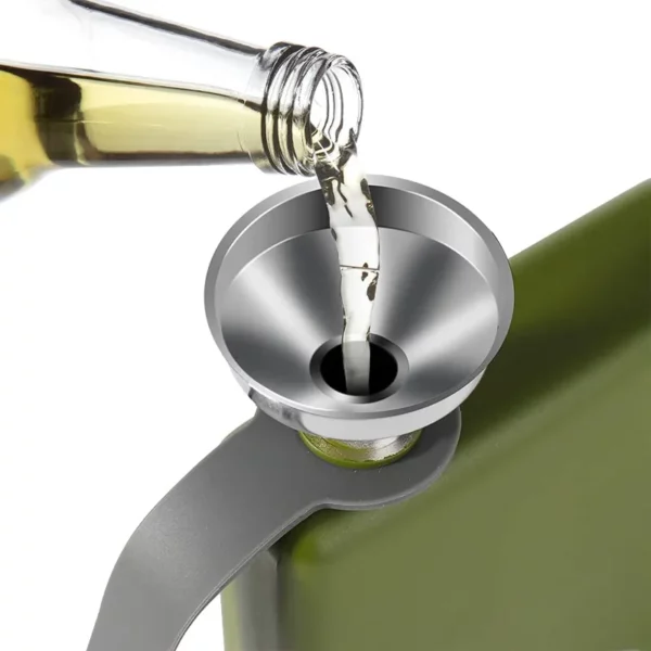 Flat Water Bottle 9oz Premium 304 Stainless Steel Hip Flask with Funnel for Leakproof Whiskey Enjoyment - Image 4